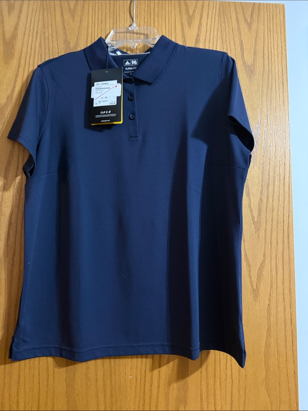 adidas Navy Blue Women’s Short Sleeve Polo